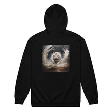 Load image into Gallery viewer, Unisex zip hoodie -Tiger art