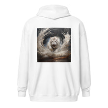 Load image into Gallery viewer, Unisex zip hoodie -Tiger art