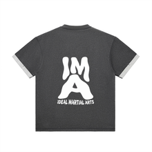 Load image into Gallery viewer, -Adult-Contrast Cuff Cuffed T-Shirt
