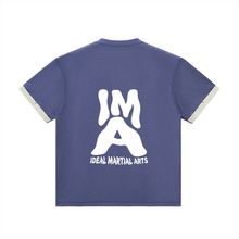 Load image into Gallery viewer, -Adult-Contrast Cuff Cuffed T-Shirt